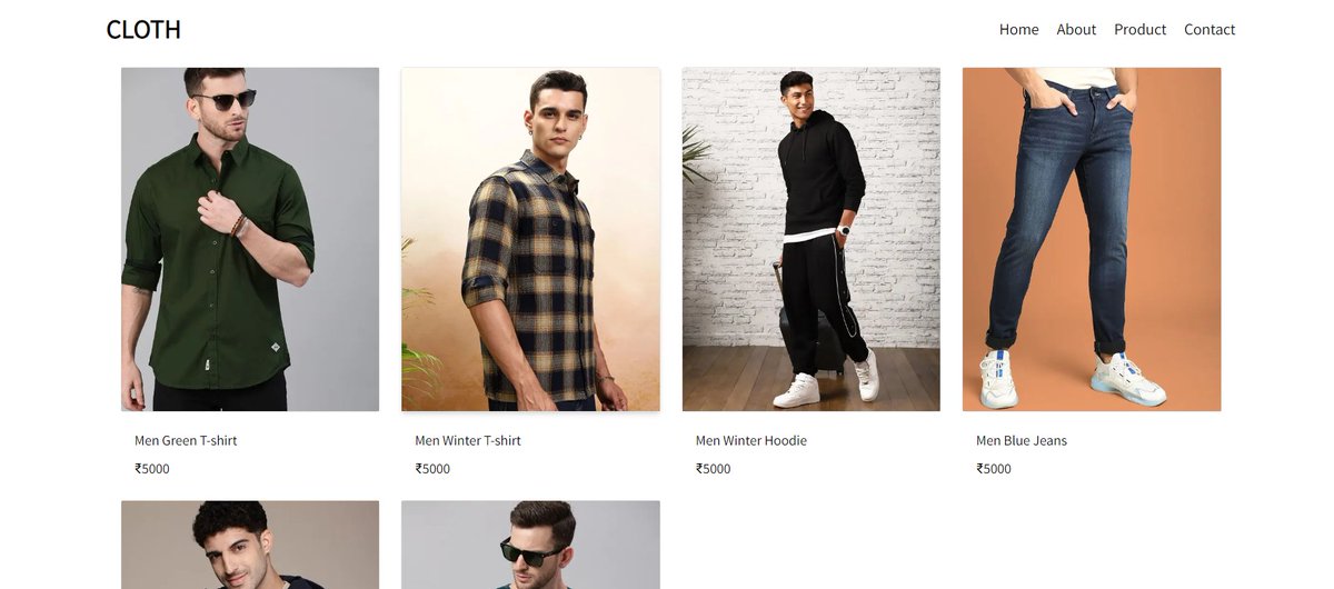 noob_coder07's tweet image. Back when I was diving deep into frontend, I built this simple e-commerce frontend project to understand two  concepts:
👉 Learn dynamic routing using the App Router
👉 Practice data fetching from a custom API
Project Link: …-with-custom-api-and-dynam.vercel.app
Comment for repo
#devjourney