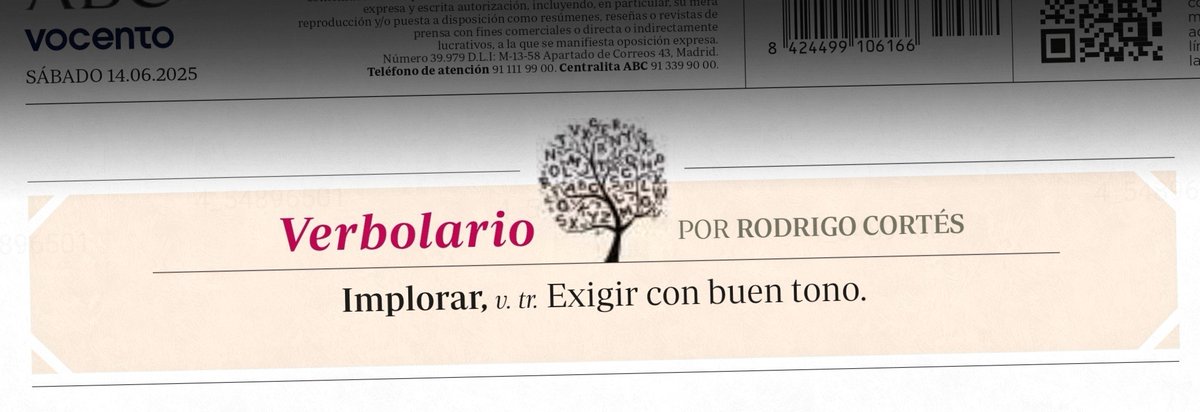 «Implorar»; 14/jun/2025: voz n° MMMDLXXXVI <a href="/rodrigocortes/">Rodrigo Cortés</a>