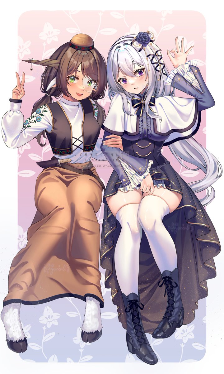 Commission for Vedad Beganovic 🧡🤍
#VGenComm