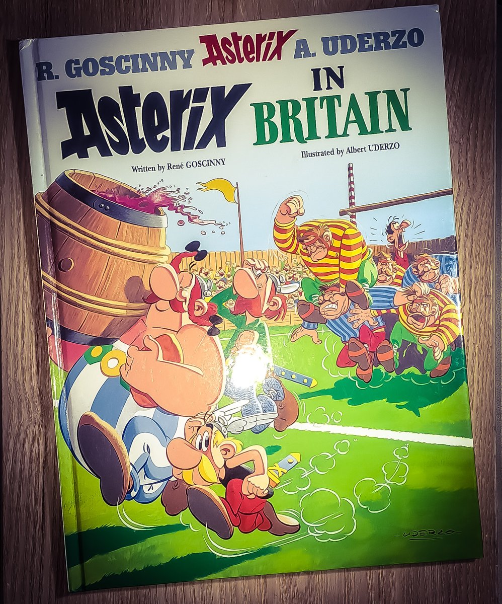 AnonimWloch's tweet photo. Who could describe the British better than .....the French?
😏
"Asterix in Britain"
R. Goscinny A. Uderzo
#comics #comicsbook #Marvel #dccomics #imagecomics #hobby #superheros #Asterix https://t.co/bFc6atSIvl