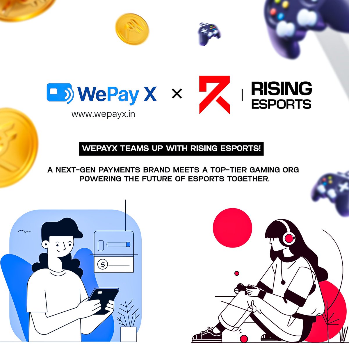 RISING_AE's tweet photo. Official Brand Partner ๐ค
Rising Esports x WePay โ powering the game with trust, speed & next-gen support.
Leveling up with every move, now backed by the future of payments. ๐
#RisingEsports #WePay #BrandPartner #EsportsXFinance #GameChanger" https://t.co/KQjMjvkYVW