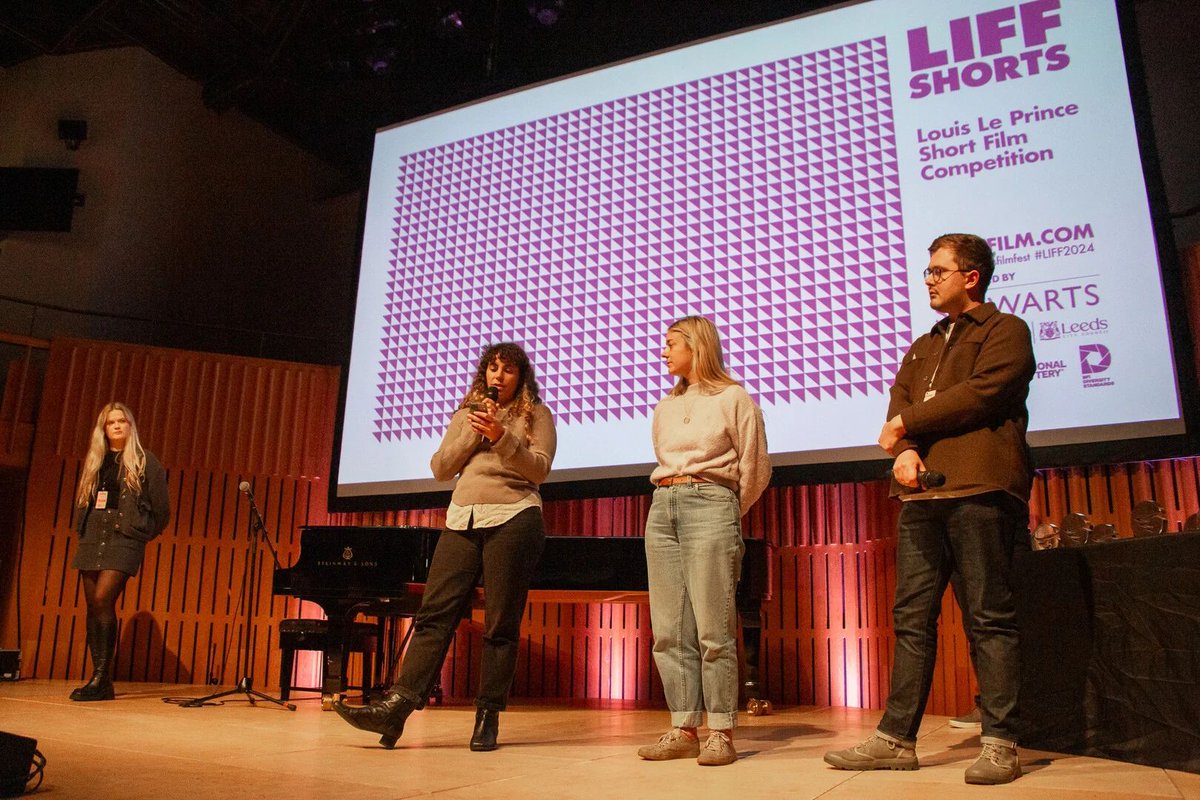 Submissions are open for Leeds International Film Festival 2025, with BAFTA and BIFA qualifying categories, £8,000 total in cash prizes and dedicated competitions for British and Yorkshire Shorts. 
Submit by 26 June: rb.gy/w7vjnk 🎬 🏆