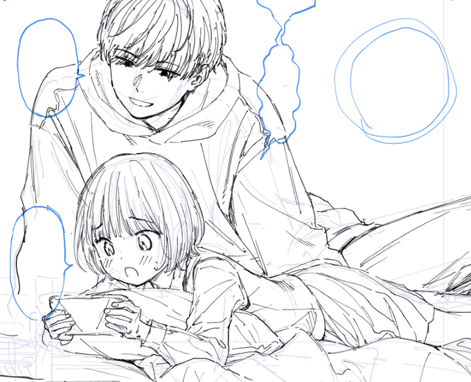 夏の新刊はラブラブじゃない読み切りです… 