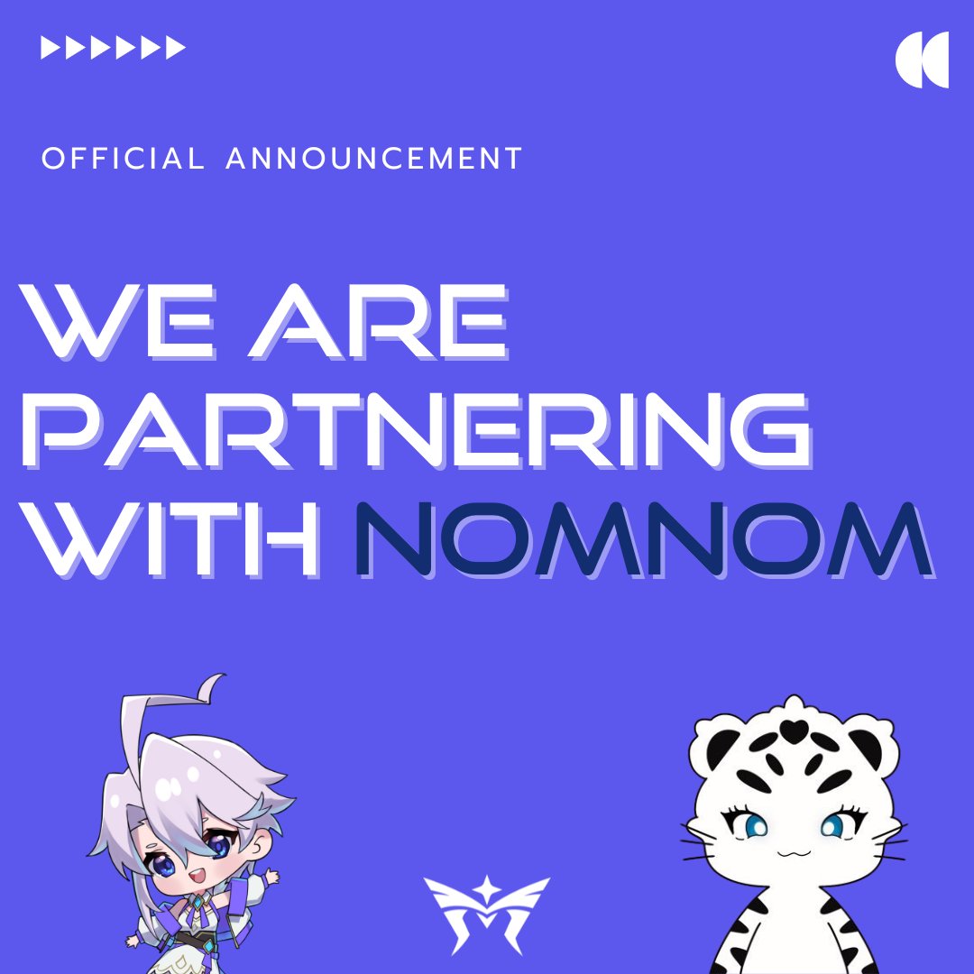 🌟 Mittaria x NomNom Partnership 🌟

We're thrilled to announce our alliance with <a href="/nomN1NFT/">nomnom</a>, the creators of 10,000 adorable NomNoms on the <a href="/N1Chain/">N1</a> 🐾 

We've secured WL access for their upcoming mint of 10,000 NomNoms on N1 Blockchain, mid to end of June. 🚀

Stay tuned and