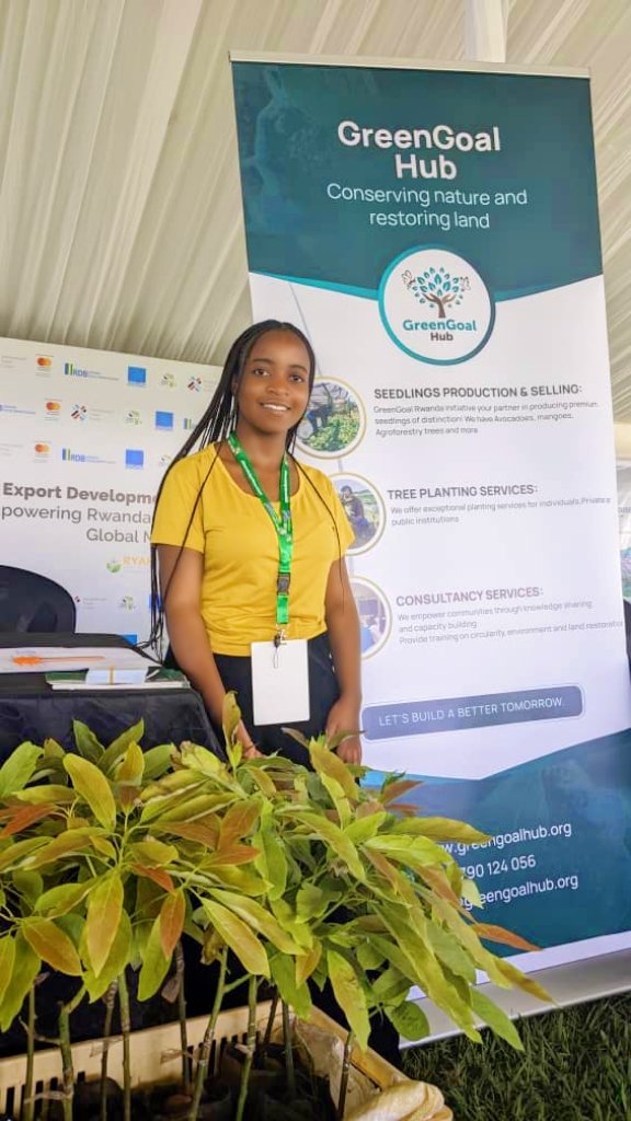 🙋Hello Green Lovers !we're coming to you! 

We're attending #RwandaAgriShow2025! ✨ Visit #GreenGoalHub at  EDP stand to explore our premium  fruit tree seedlings. Get expert planting tips and exclusive offers!

 Don't miss out—let's grow a greener future together!