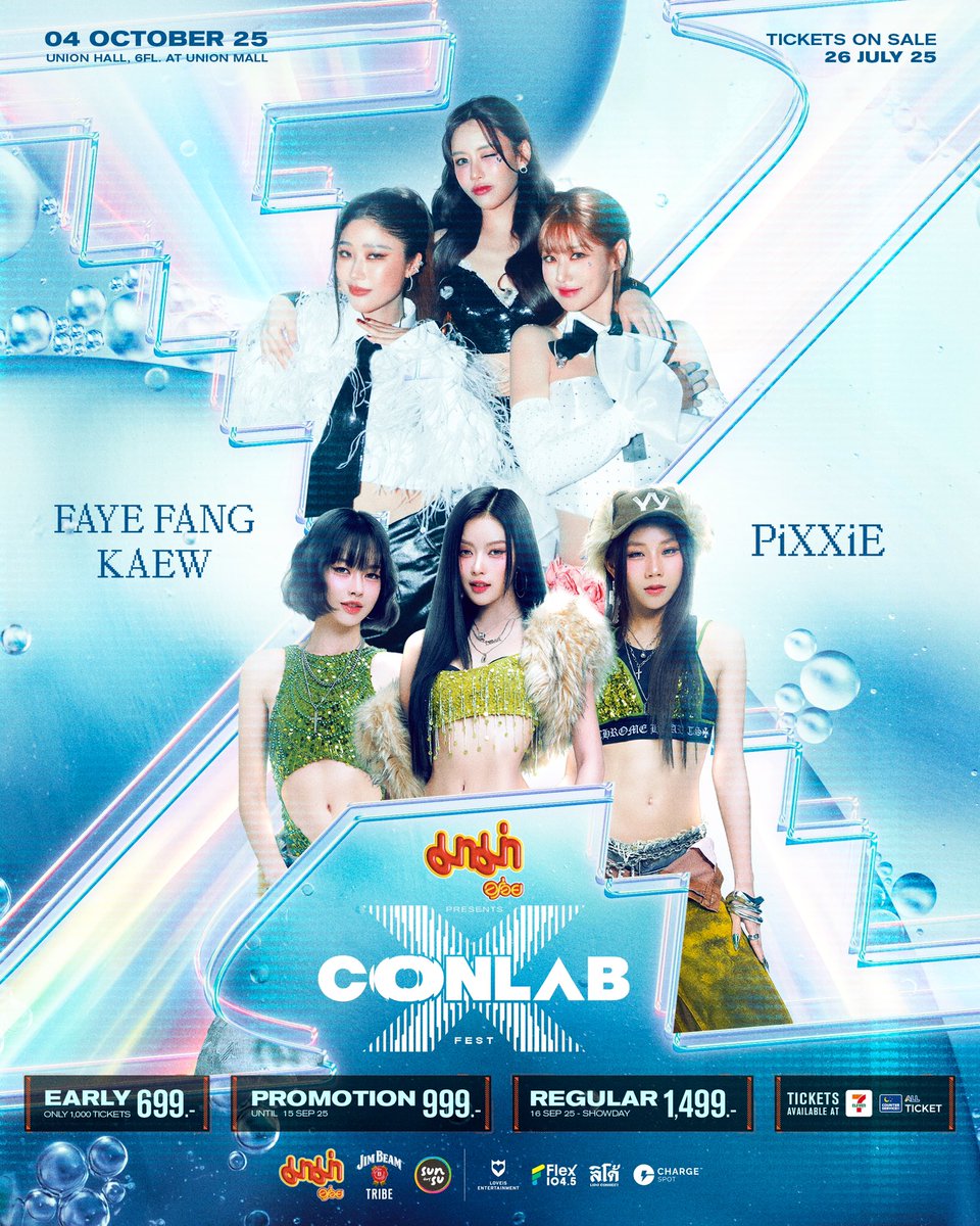 𝐆𝐈𝐑𝐋 “𝐗” 𝐄𝐑𝐀
#เปิดห้องทดลองFEAT 🔬🥽

แมตช์ประวัติศาสตร์ ของ 2 สุดยอดเกิร์ลกรุ๊ป 
𝗙𝗔𝗬𝗘 𝗙𝗔𝗡𝗚 𝗞𝗔𝗘𝗪 และ 𝗣𝗶𝗫𝗫𝗶𝗘

#FFK #FayeFangKaew
#PiXXiE 
#CONLABFEST
#CONLABFESTX 
#LOVEiSENTERTAINMENT