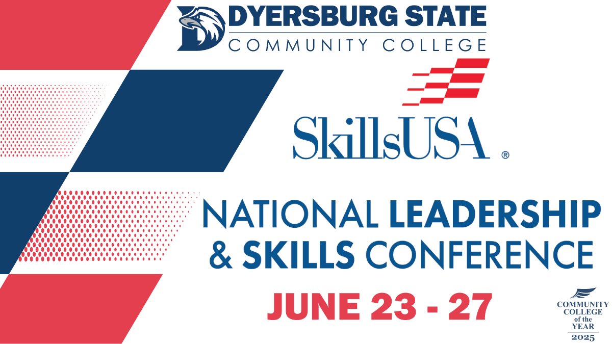 Get ready to ignite your potential!🔥

Good luck at the SkillsUSA National Leadership and Skills Conference from June 23-27 in Atlanta, Georgia. #SkillsUSA #DSCC