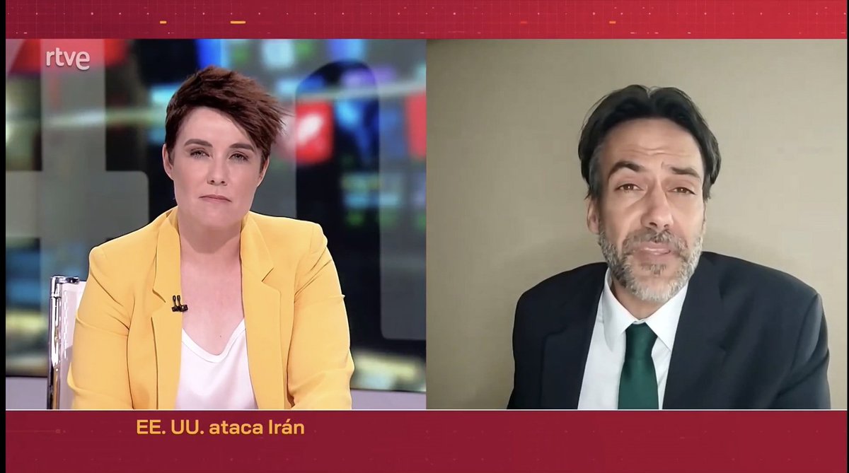 Desde la madrugada RTVE está informando al minuto del ataque de EEUU a Irán a través de La 1, 24h, Radio Nacional, Radio 5 y RtvePlay.

Gracias a la redacción de informativos de la radio y tv pública por esta cobertura al nivel de las grandes cadenas internacionales.