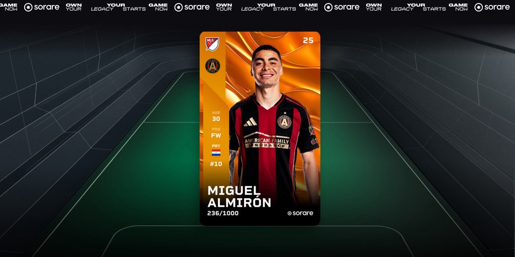 🚨#Sorare Almiron #Giveaway🚨

1️⃣ Follow <a href="/Flyndle_/">𝙅𝙊𝙎𝙃</a> 
2️⃣ Sub and Like 
m.youtube.com/watch?v=gn7gWx…
3️⃣ 🔄 This Tweet  ♥️ This Tweet
4️⃣ ✍️ Your Sorare Username on video!

📆 Winner will be announced in the next episode!

#soraregiveaway #Giveaways #NFT #freecard