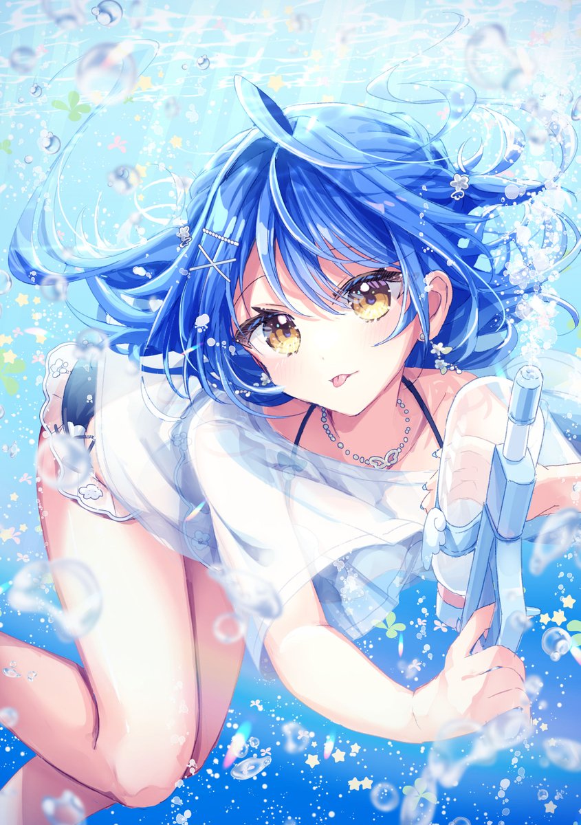 天宮こころ 「メロンブックスさんで新刊の通販の予約も始まりました! 新刊セット ▹ 新刊+クリ」|‍汐張神奈🌌☄️のイラスト
