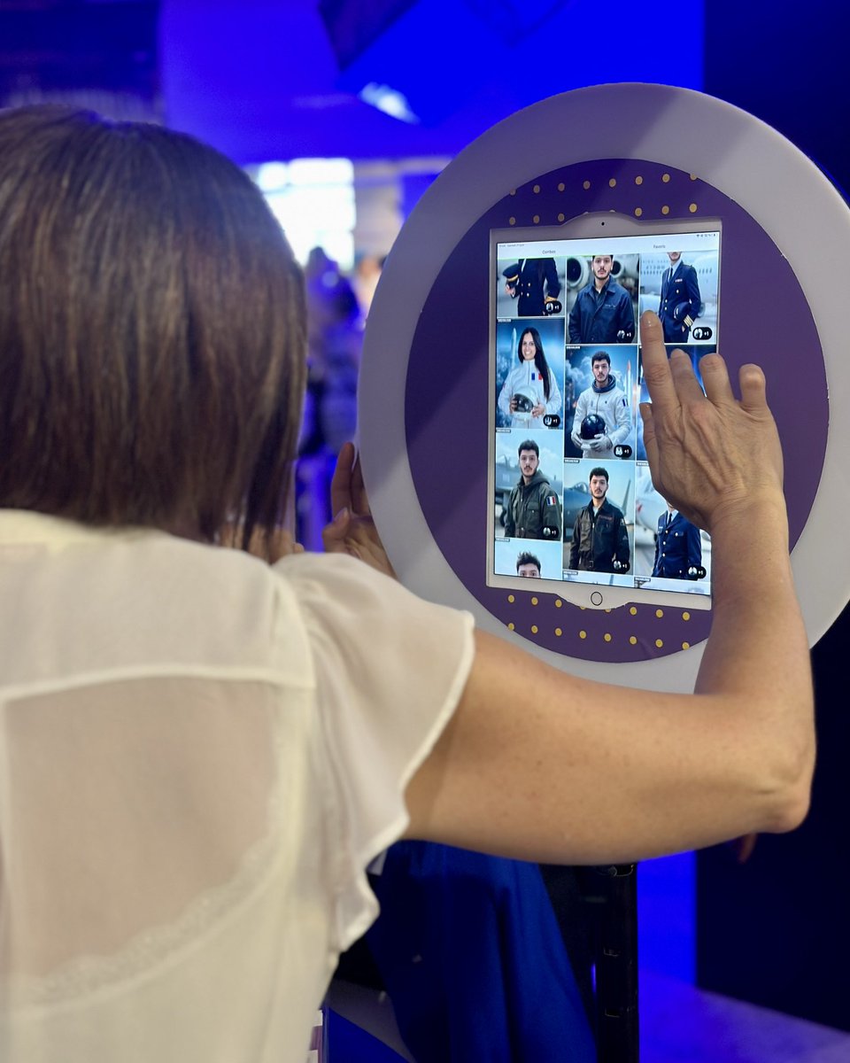 📸 Don’t leave #PAS25 without a souvenir!

Stop by our photo booths and capture your Paris Air Show moment in style. ✈️

Strike a pose, smile wide and make it unforgettable.

#ParisAirShow