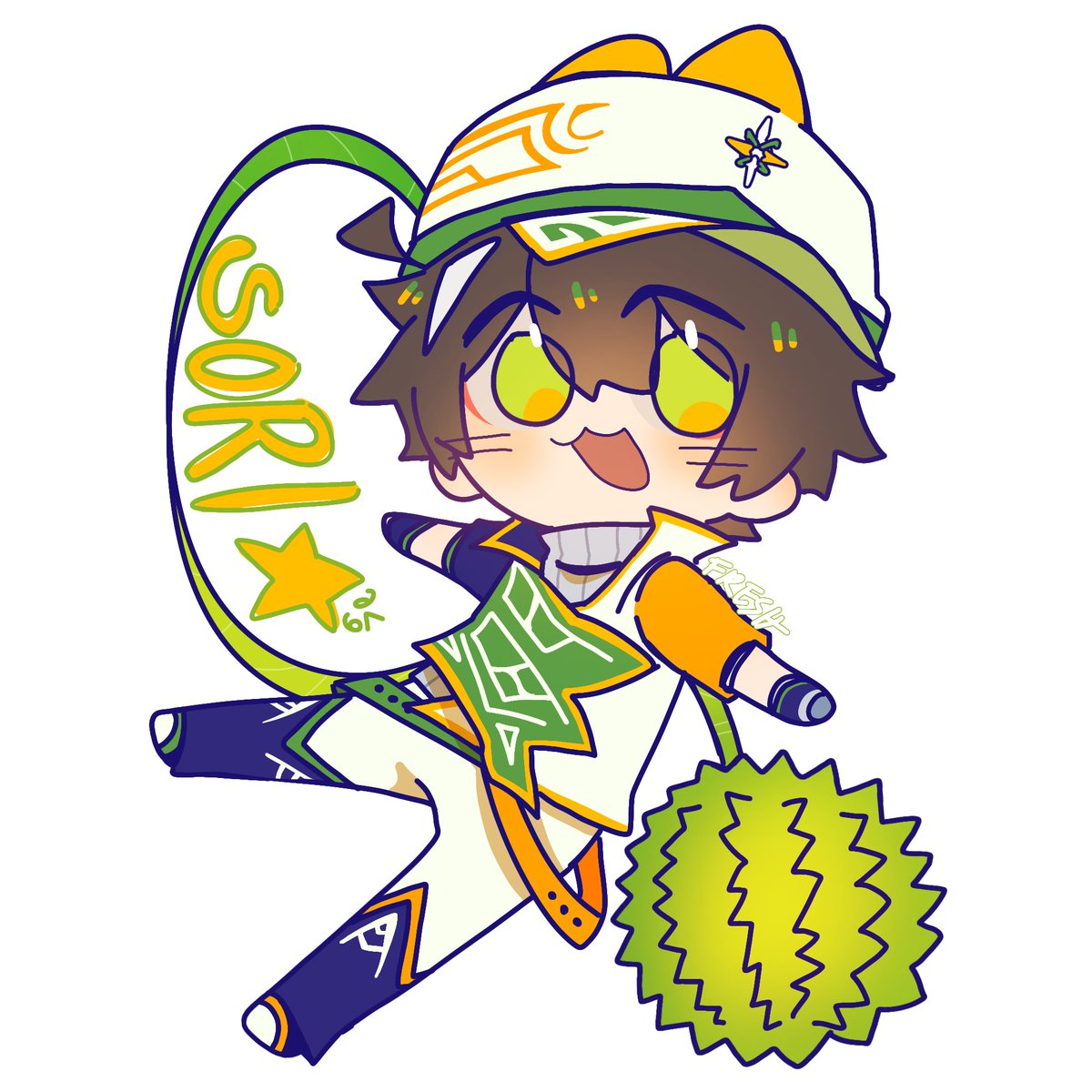 Erm hi we're so back 🤑 here's the other art that I stickerfied 💯