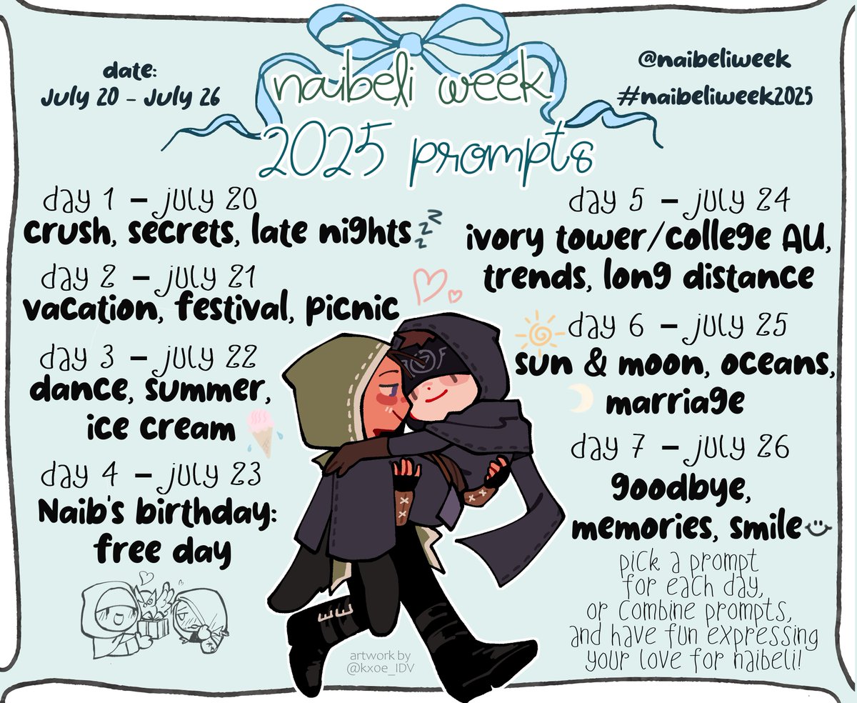 NaibEli ship week 2025 tweet media