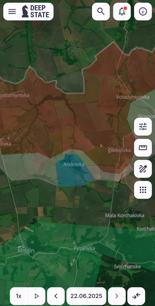 Ukraine has liberated the village of Andriivka in Sumy region. Glory to the Ukrainian Armed Forces! 🇺🇦