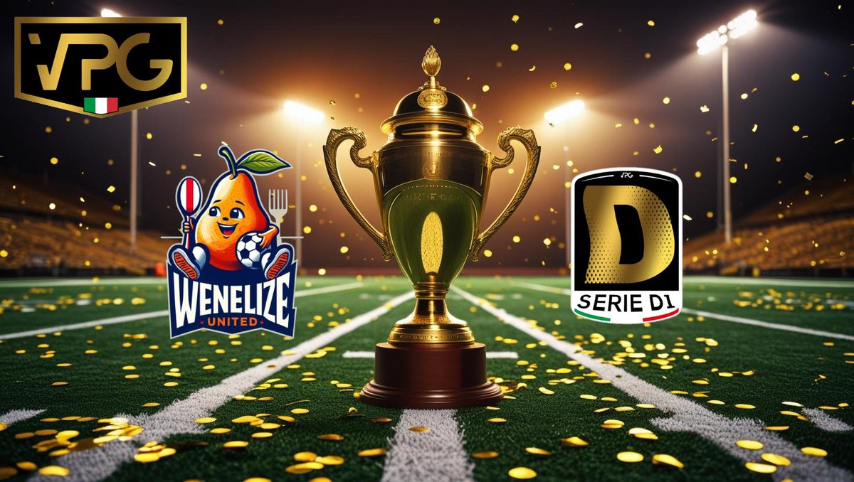VPG Italy ๐ฎ๐น (@vpgitaly) on Twitter photo ๐ฎ๐น Vpg Italia
๐ Serie D1
Una seri D1 con una sola padrona
con 72 punti e con un campionato stravinto
siamo lieti di presentarvi i campioni
<a href="/wenelizeunited/">Wenelize United</a> ๐ฎ๐น Vpg Italia
๐ Serie D1
Una seri D1 con una sola padrona
con 72 punti e con un campionato stravinto
siamo lieti di presentarvi i campioni
<a href="/wenelizeunited/">Wenelize United</a>