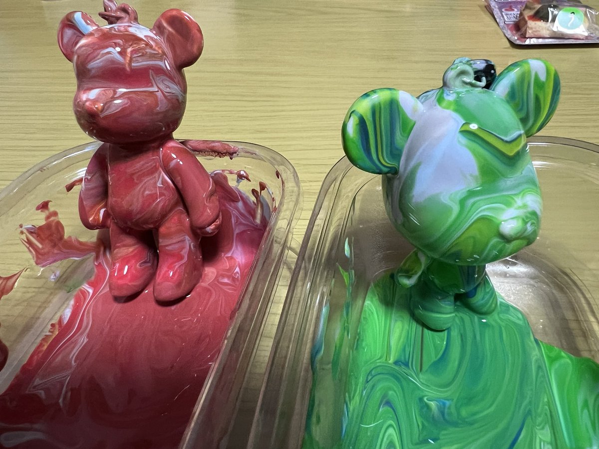 クレープ天才👏

ベアアートやってきたー！