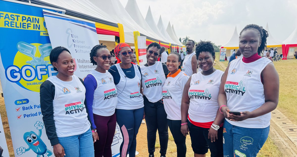 Uganda Association Of Physiotherapy (@ugphysiotherapy) on Twitter photo Minister of Health <a href="/JaneRuth_Aceng/">Dr. Jane Ruth Aceng Ocero</a> visiting the Uganda Association of Physiotherapy tent at the National physical activity day Commemoration.
She also launched the National Physical Activity Guildelines—a big step towards a healthier Uganda.
#physicalactivity <a href="/MinofHealthUG/">Ministry of Health- Uganda</a> Minister of Health <a href="/JaneRuth_Aceng/">Dr. Jane Ruth Aceng Ocero</a> visiting the Uganda Association of Physiotherapy tent at the National physical activity day Commemoration.
She also launched the National Physical Activity Guildelines—a big step towards a healthier Uganda.
#physicalactivity <a href="/MinofHealthUG/">Ministry of Health- Uganda</a>