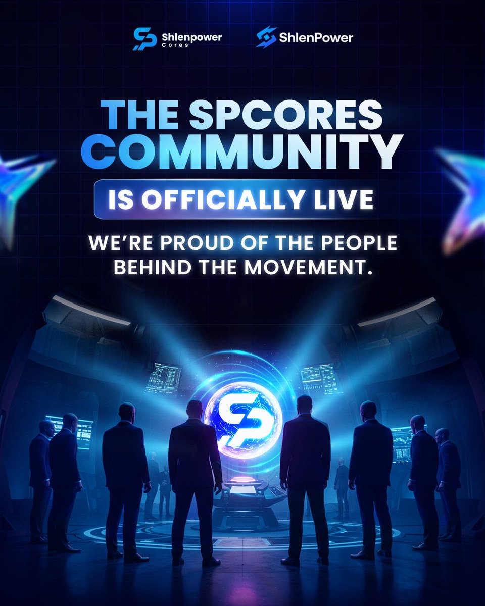 Shlenpowercom's tweet photo. We didn’t just build a platform
We built a movement of people who believe in growth, learning, and impact.
Spcores is now officially live, and it’s just the beginning.
Massive respect to every leader and member who brought this to life. 🚀

#community #affiliate #Shlenpower #web3 https://t.co/DIhRIzIhB8