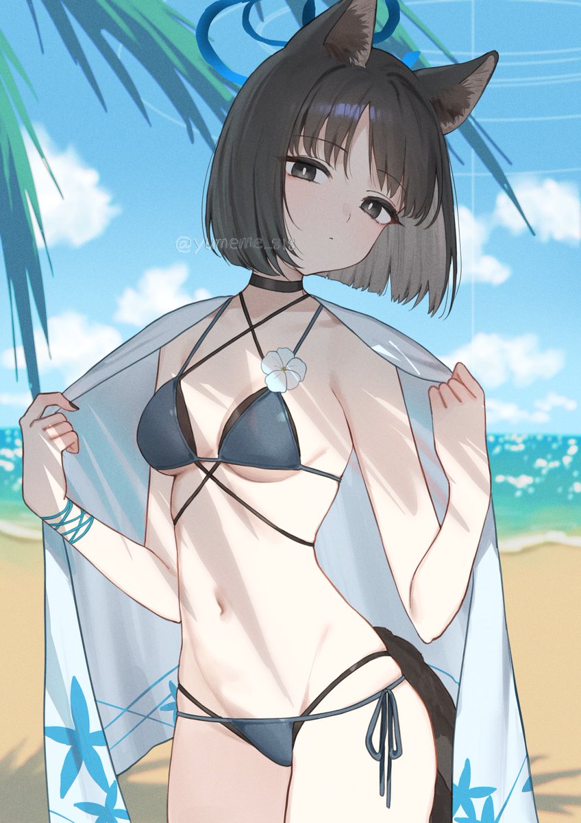 yumeme_818's tweet image. 水着キキョウ
#ブルアカ