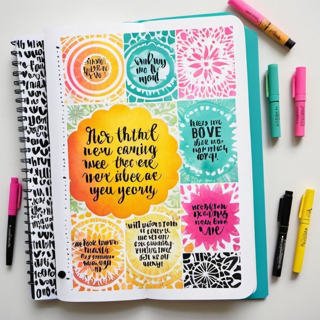 “Why do we love stencils? Because perfection is overrated, but doodling is fun!” 
buff.ly/3rbFHmI 
#MindfulDoodles #StencilLove