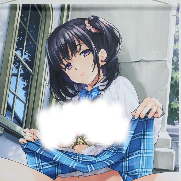 猫りん堂さん（<a href="/nekorindou/">猫りん堂【公式】🐈三つ葉ちょこ先生FANZAくじ発売中♥</a>）から2枚目はよしろんさん（<a href="/YO4RON/">よしろん/YOSHIRON</a>）のタペストリー💝ブラウスのボタンを外して下着を脱ぎ脱ぎ、脚も大きく開いて、おむねもアソコも見せつけてきちゃう女の子がエッ！すぎますΣ(❤□❤)！！