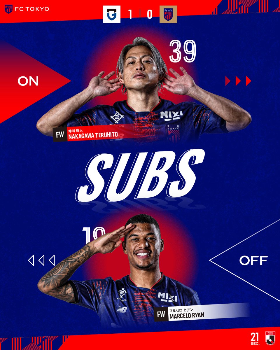 FC東京【公式】 #東京が熱狂 on X: 