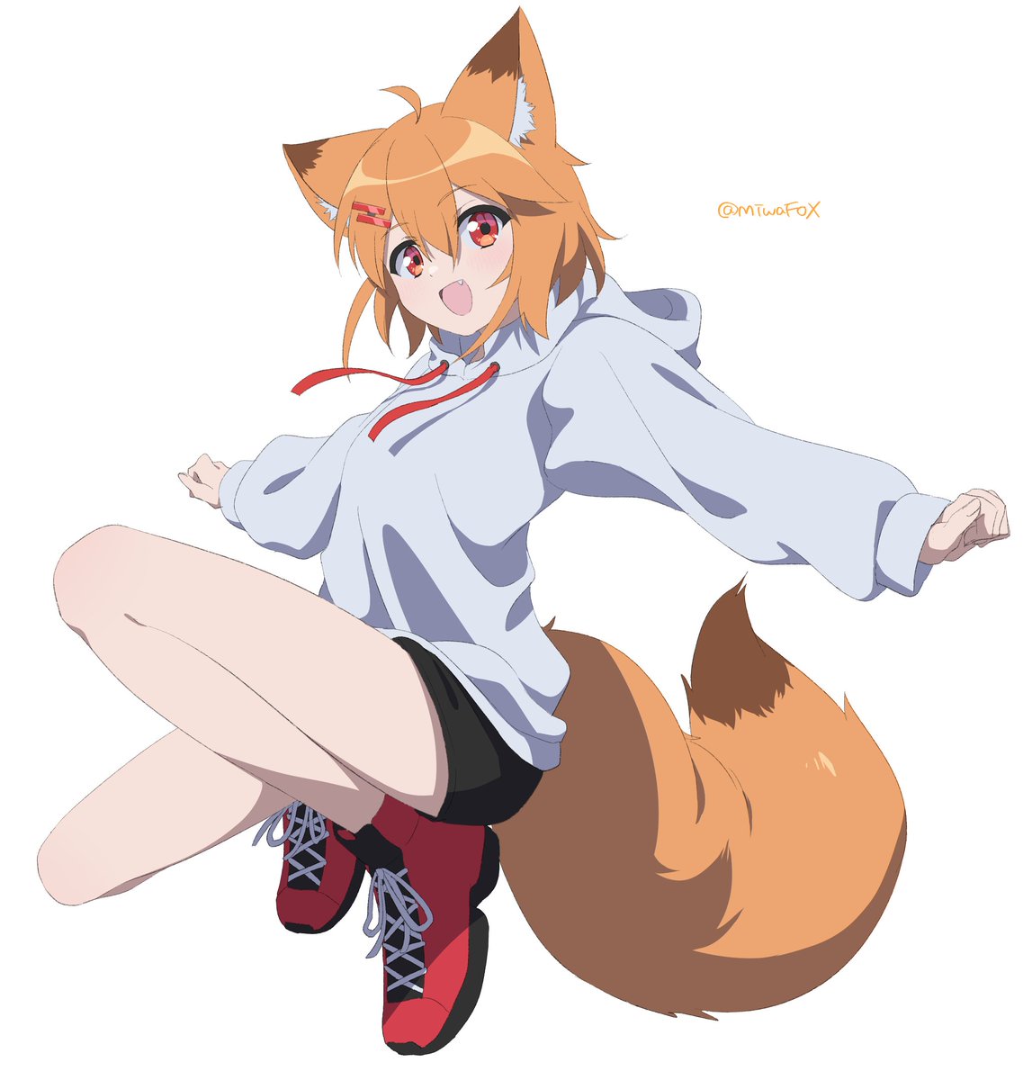 ヤコちゃん #OC」|三輪きつね🦊春M3【Q-04b】のイラスト