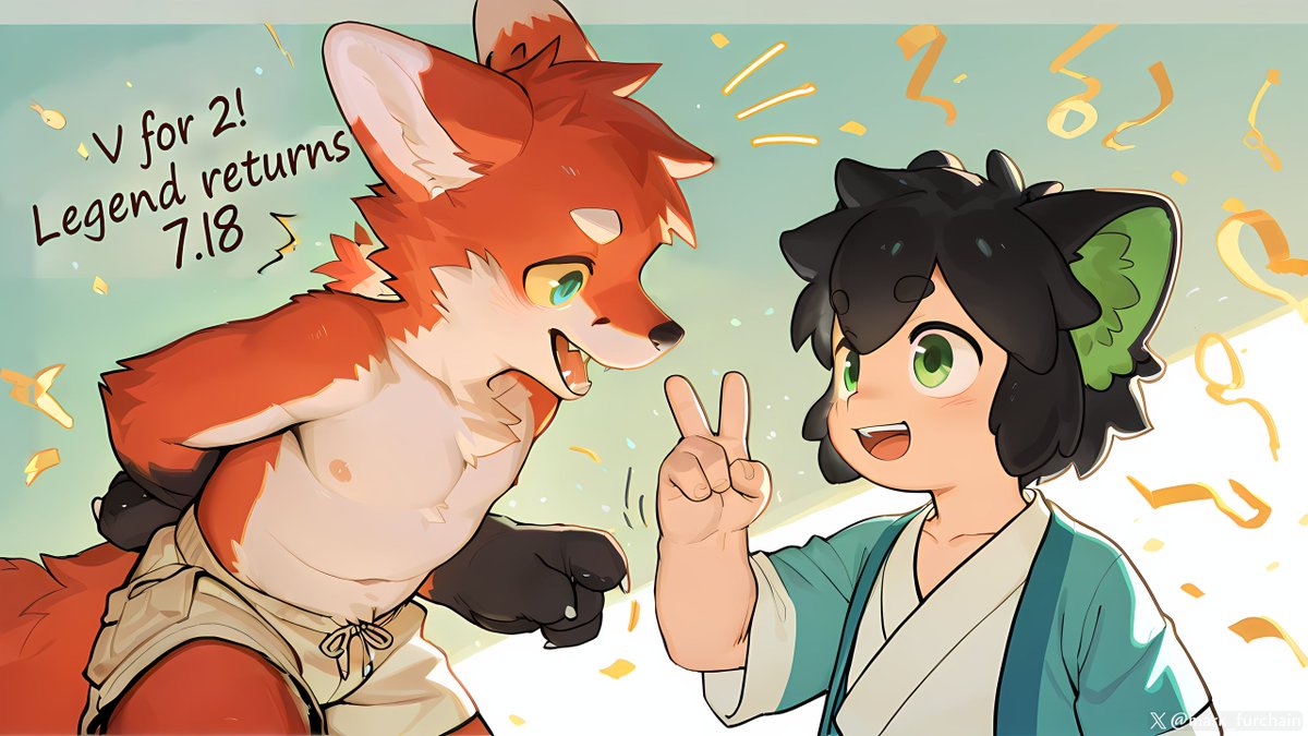 Legend Returns

gallery.furchain.xyz/p/j3q5EQev
#CaspianTheFox #罗小黑战记 #羅小黒戦記 #AIArtFurry