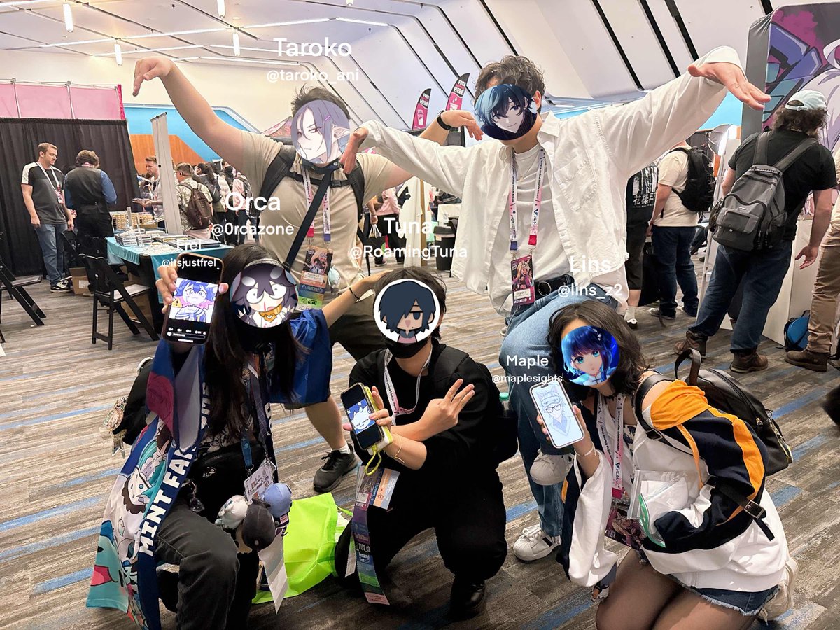 Got to meet a lot of oomfies today and went to a maid cafe with @/lins_z2!!