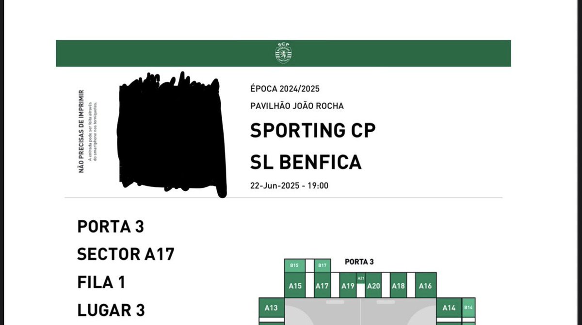 diogo_ramos05's tweet image. Sporting - Benfica (futsal)
Vendo 1 bilhete
Pavilhao João Rocha
HOJE ÀS 19:00
Mais inf 📥
#zerolugaresvazios #bilhetessporting #bilhetes #bilhetesbenfica #bilhetesfutsal