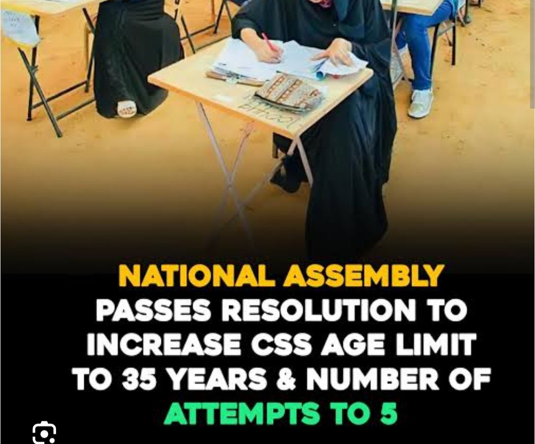 "Serve with passion! Increase CSS age limit to 35, allowing dedicated citizens to make a difference in Pakistan! #AhsanIqbal_for_CSS_35_5 #PMShehbaz_for_CSS_35_5 <a href="/betterpakistan/">Ahsan Iqbal</a> <a href="/CMShehbaz/">Shehbaz Sharif</a>"