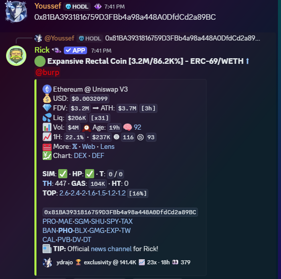 Digi World (@digiworldd) on Twitter photo When Aurora says jump, we say how high
The eth goat shared $ERC-69 at 140k with a vision
Currently sitting at ATH 3m for a 32x +
Send it Higher, Join <a href="/DigiWorldd/">Digi World</a> When Aurora says jump, we say how high
The eth goat shared $ERC-69 at 140k with a vision
Currently sitting at ATH 3m for a 32x +
Send it Higher, Join <a href="/DigiWorldd/">Digi World</a>