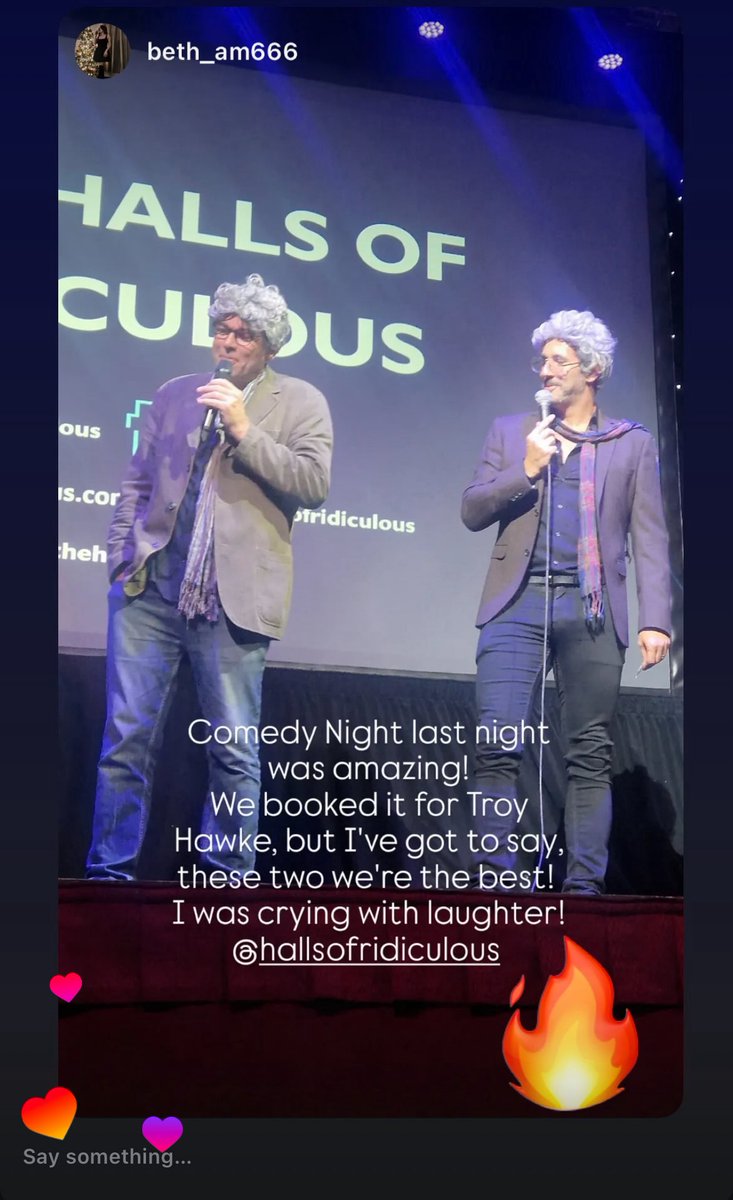 HallsofRid's tweet image. Some ace feedback from last nights show in Dewsbury