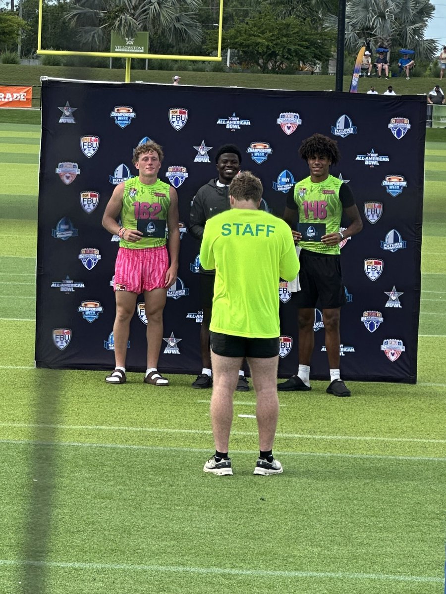 IsaacJohn08's tweet image. Blessed to have made 1st all camp team at the top gun invitational. Closer and closer. #stopsleeping
@JohnGarcia_Jr @ChadSimmons_ @EraPrep @CoachTBiscardi @GrizCoachGreen @CoachMack_KSU