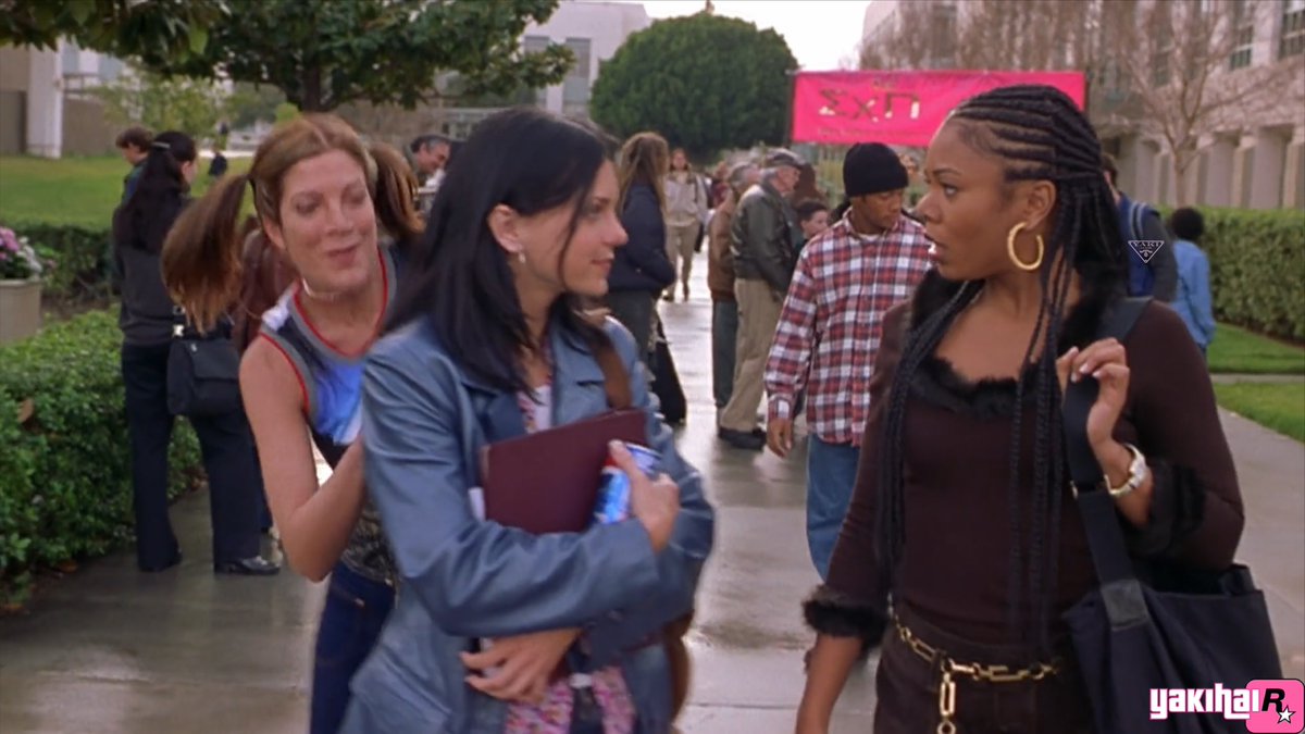 yakihair's tweet image. Regina Hall as Brenda in &apos;Scary Movie 2&apos; (2001).