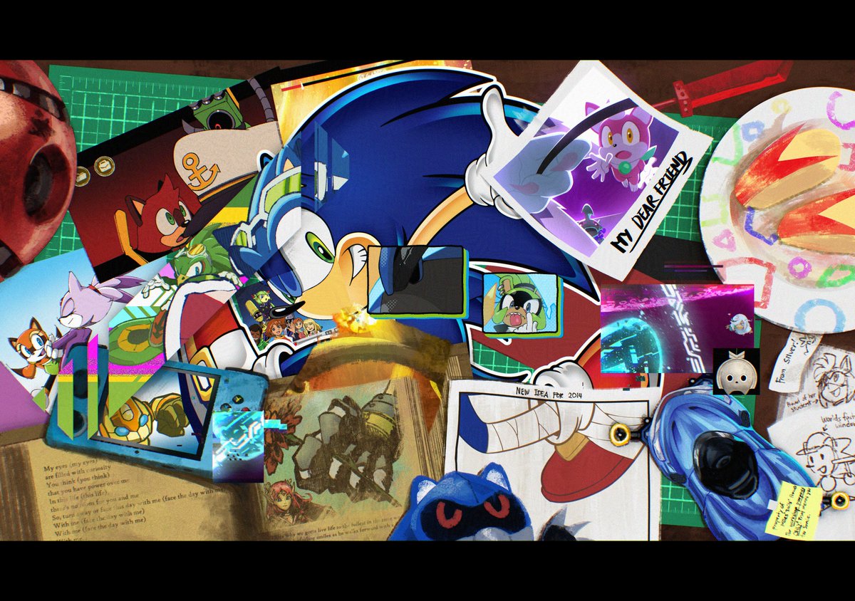 It's 12 in the morning. Happy 34th Sonic!