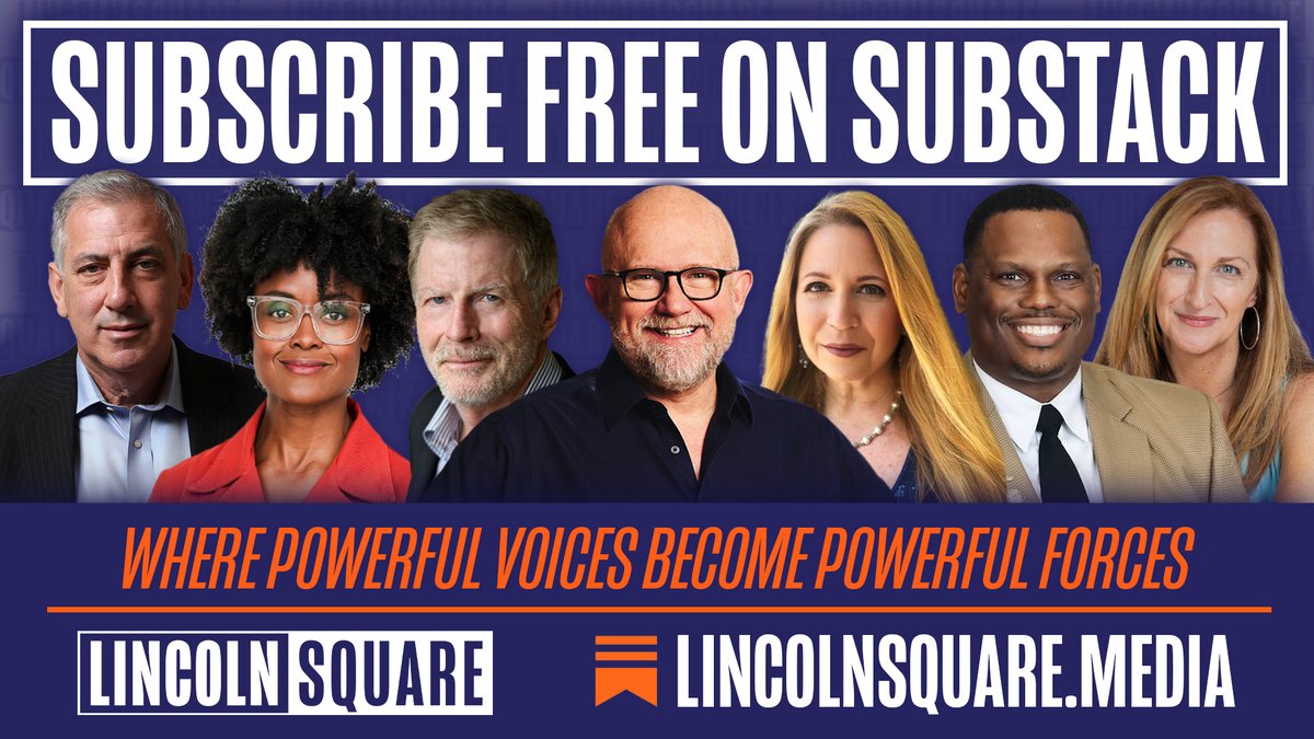 LincolnSquareHQ's tweet image. We are Lincoln Square: Where powerful voices become powerful forces against authoritarianism. Together with
@Projectlincoln, we’re transforming how the media fights against autocracy, and the flood of attacks on truth and our democracy. Join us: lincolnsquare.media