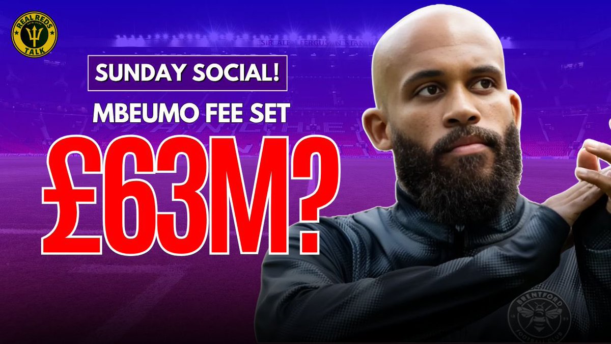 🚨 Going LIVE at 5:30PM with Sunday Social! Still time to get your questions in! ⬇️ 

youtube.com/watch?v=346Vbo…

#MUFC