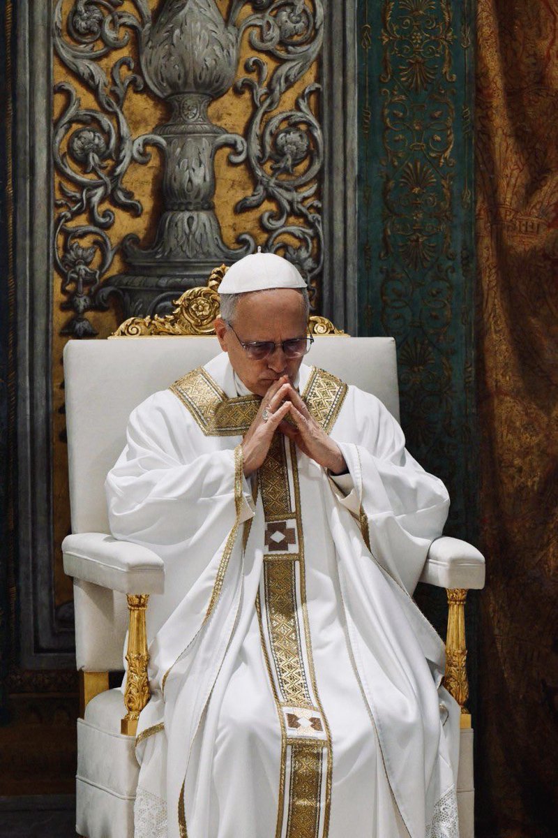 I got to see Pope Leo today

He celebrated Mass outside of St. John Lateran, and in his homily he quoted St. Augustine — in Latin.

We are winning, my friends