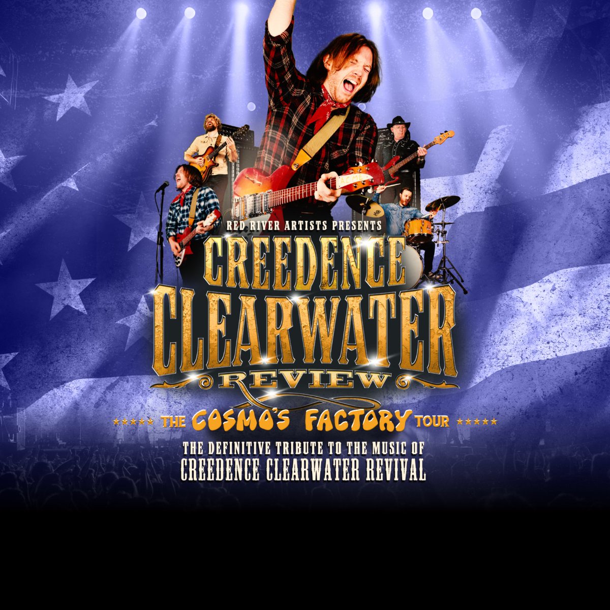📆 Thursday 18th September 2025
🎟️ tinyurl.com/25yzr49h

Step back in time with Creedence Clearwater Review’s The Cosmos Factory Tour, a vibrant celebration of the iconic Cosmo’s Factory album and the legendary Creedence Clearwater Revival! 🇺🇸 🎸