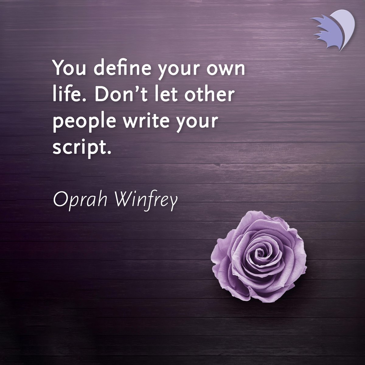 PHA Canada (@phacanada) on Twitter photo You define your own life. Don’t let other people write your script 💜
#PHACanada #PositiveVibes #PositiveQuote #PHcommunity #MotivationalQuotes You define your own life. Don’t let other people write your script 💜
#PHACanada #PositiveVibes #PositiveQuote #PHcommunity #MotivationalQuotes