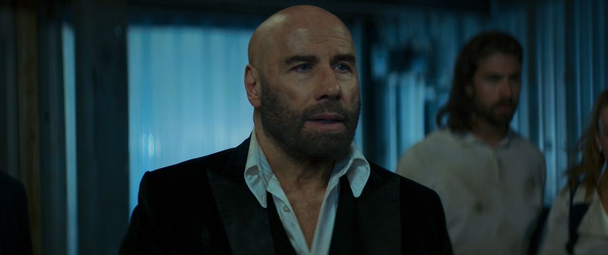 AimPublicity's tweet image. ‘An entertaining heist film featuring a master thief facing rival criminals and FBI pursuits to save his lover' @NewGuyReview101

#JohnTravolta and #GinaGershon star in #HighRollers on digital now @101FilmsUK