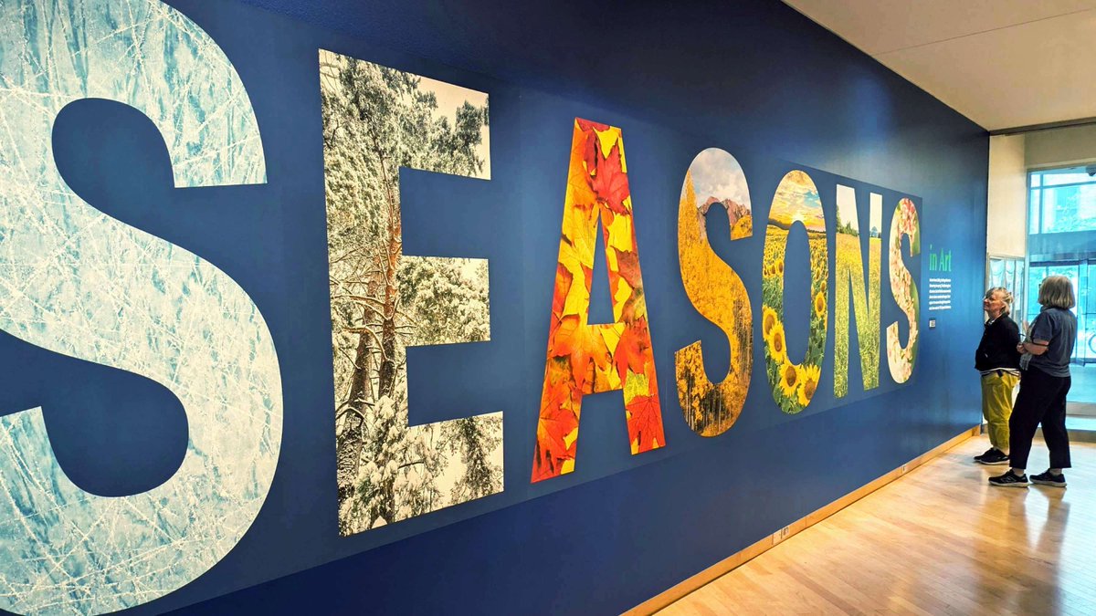 Experience all four seasons at once in our new exhibit, Seasons in Art. 🌻🍂❄️🌱 

📍 Toronto Reference Library 
📅 To September 21
🎟️ Free

Plan your visit: tpl.ca/programs-and-c…