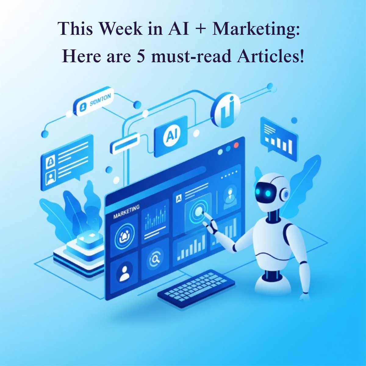 robertecooper's tweet photo. https://t.co/X4eDh3ssGz study: 85% of marketers see AI as essential, but only 29% have scalable systems in place. Ambition is outpacing execution.
🔗 Read more: https://t.co/fxUqWRkgBl https://t.co/IVv7ZXVlrd