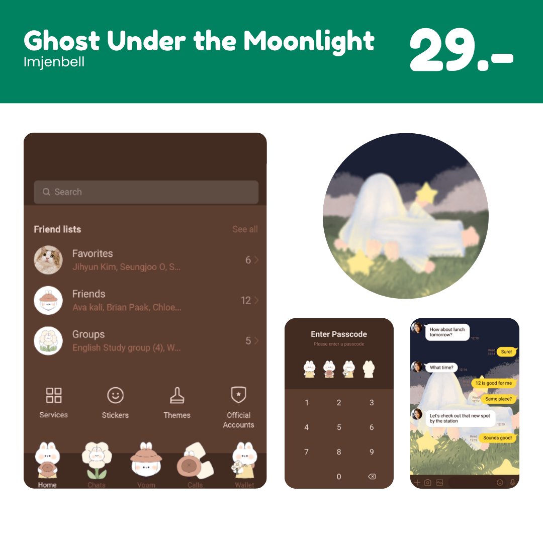 MPKofcl's tweet photo. #ธีมไลน์ - Ghost Under the Moonlight

ธีมไลน์คุณผีใต้แสงจันทร์สุดน่ารัก
เพียง 29.- เท่านั้น

🛒: https://t.co/ZzvpIQRII5

เหรียญแท้ ส่งไว ใช้ได้ถาวร
จัดส่งเป็นของขวัญ สั่งซื้อได้ทุกวันนะคะ

เพิ่มเติม : https://t.co/GVP3rTU8O7 https://t.co/nJvwjDlBRM