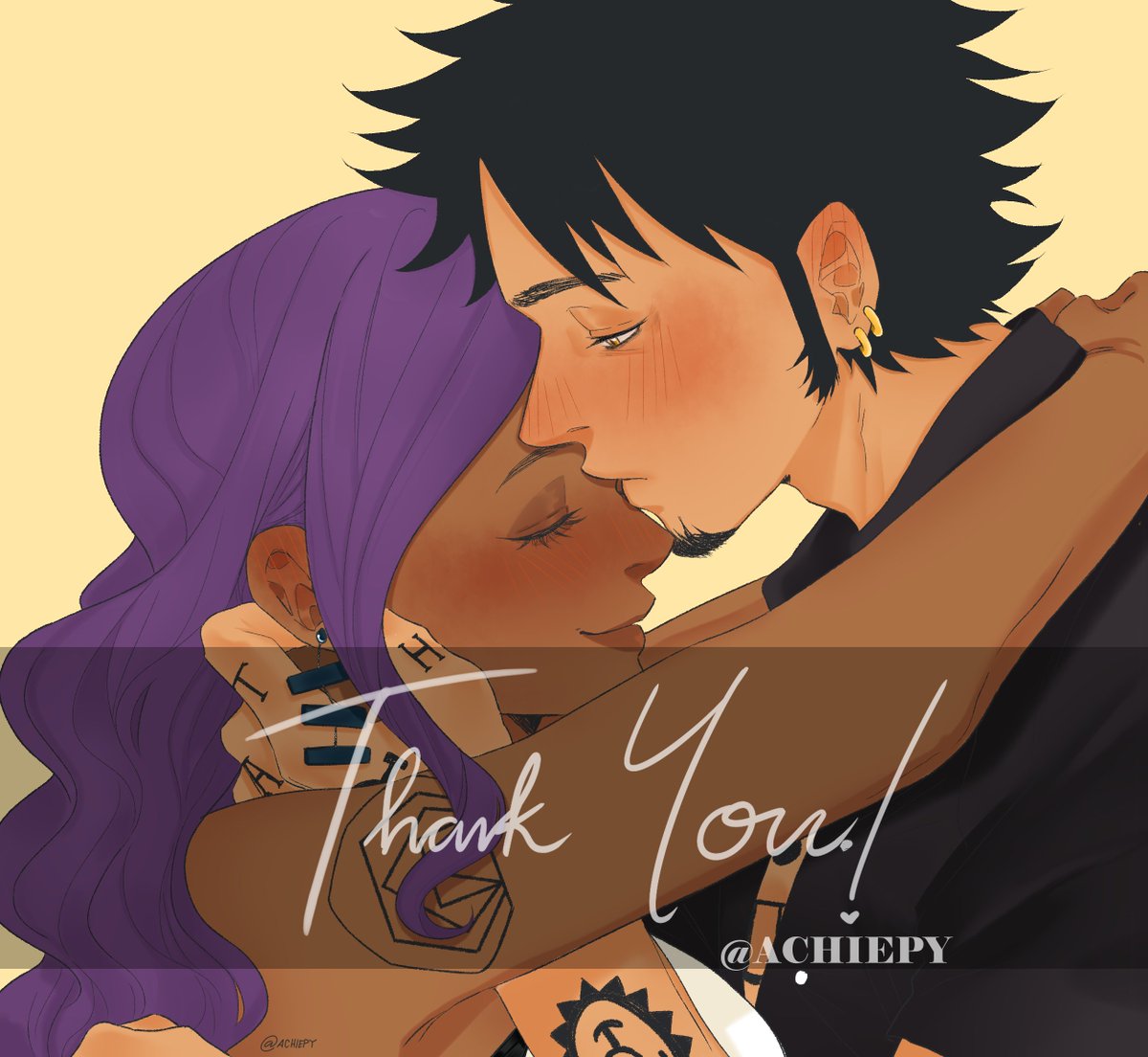 achiepy's tweet image. An art commission requested by @Vee_lo0!
It's so fun drawing ocs again! Thank you for commissioning me! :-))
March x Law 💮🐻❄️