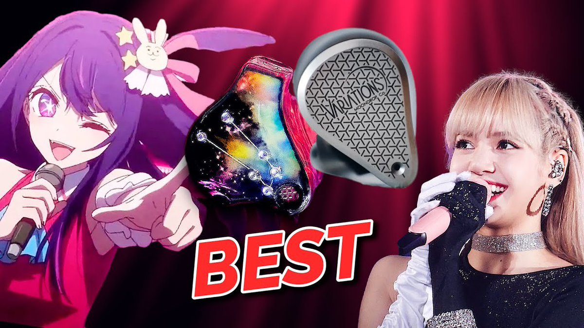 HIDITION's tweet image. BEST IEMs for ANIME OST & K-POP (2024) by @gizaudio on Youtube -> youtu.be/p30FqYBOXs0?si…