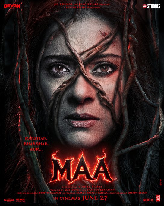 ocdtimes's tweet photo. #MaaTheFilm in cinemas 27th June.
.
#OCDTimes #Kajol #AjayDevgn #AjayDevgnFilms #JioStudios #VishalFuria #Maa #Maa27June #MaaTheFilm https://t.co/SpaZcK9fjq