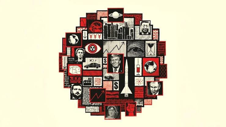 The Economist dergisi, 2025 yılını “alışılmadık ölçüde değişim ve belirsizlik vadeden bir yıl” olarak tanımlamıştı. Dergi kapağını bir hatırlayalım; Donald Trump kapakta öne çıkıyordu. Yine kapakta nükleer tehditler ve Çin de yer almıştı.