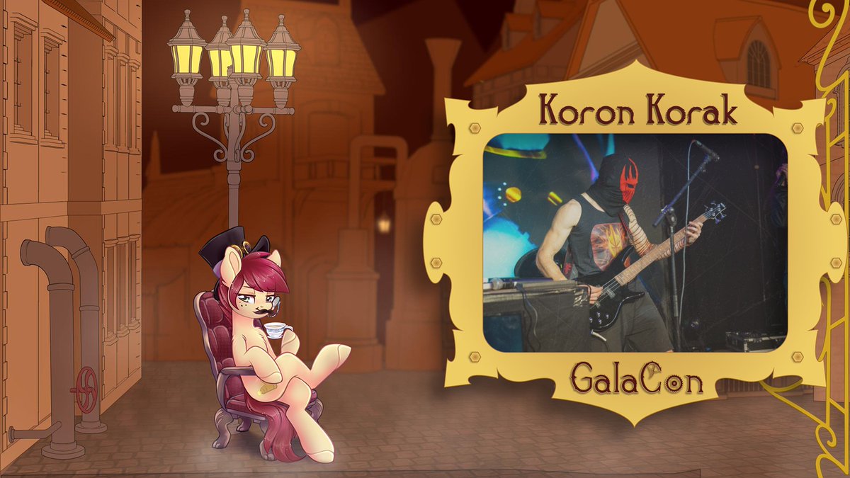 Bearing his unique skills and mask from one stage to another, we’d like to welcome the master of many instruments, Koron Korak, to GalaCon 2025! Visit our website for more info on him!
galacon.eu/koron-korak
